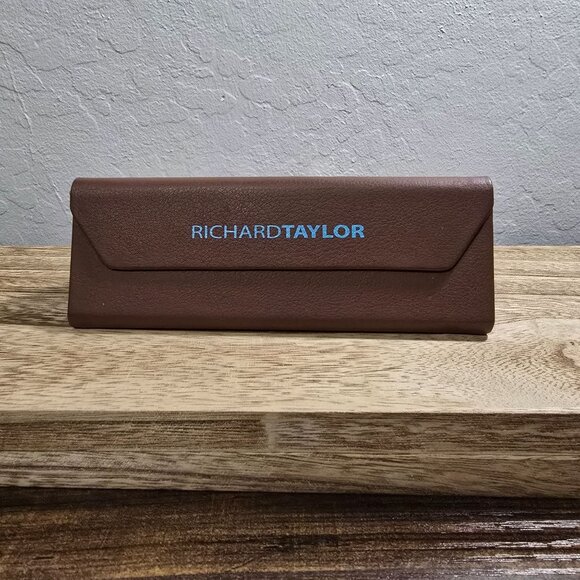 Richard Taylor Scottsdale  Jack Eyeglasses Matte Brown 55-16-140 Frame READ - Picture 7 of 13